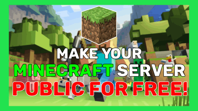 Make Your Minecraft Server Public!